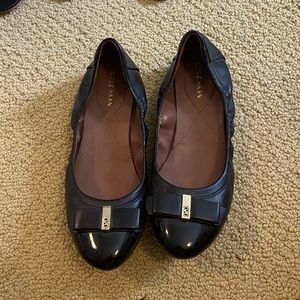 Cole Haan Black Flats